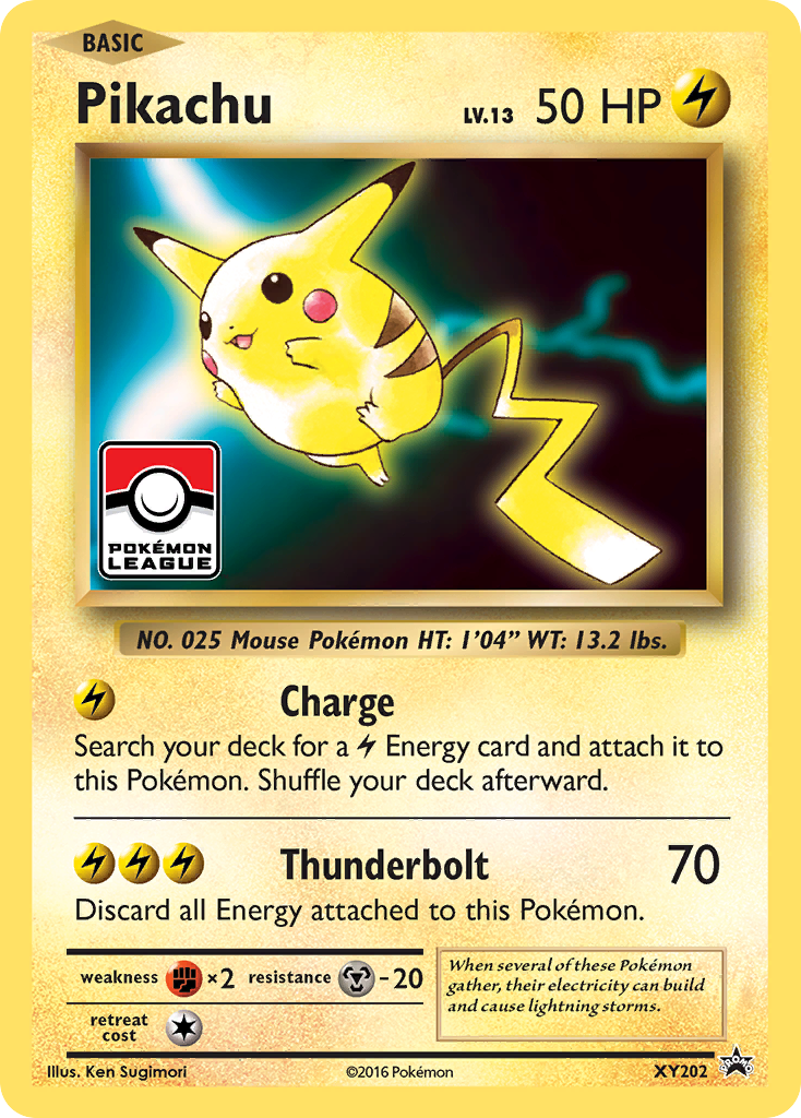 Pikachu (XY202) [XY: Black Star Promos] | Anubis Games and Hobby