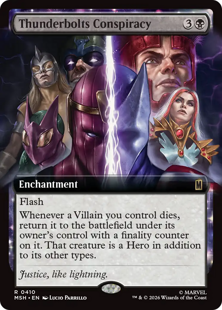 Thunderbolts Conspiracy (Extended Art) [Marvel Super Heroes] | Anubis Games and Hobby