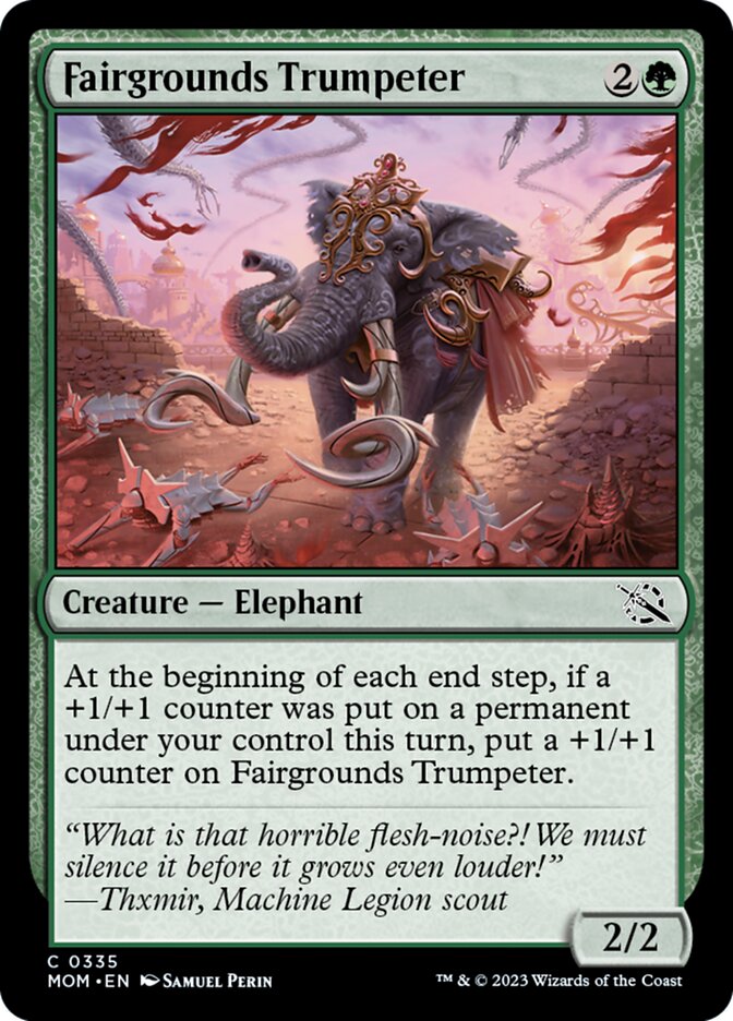 Fairgrounds Trumpeter [March of the Machine] | Anubis Games and Hobby