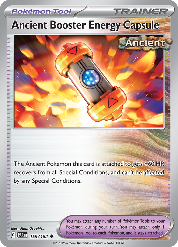 Ancient Booster Energy Capsule (159/182) [Scarlet & Violet: Paradox Rift] | Anubis Games and Hobby