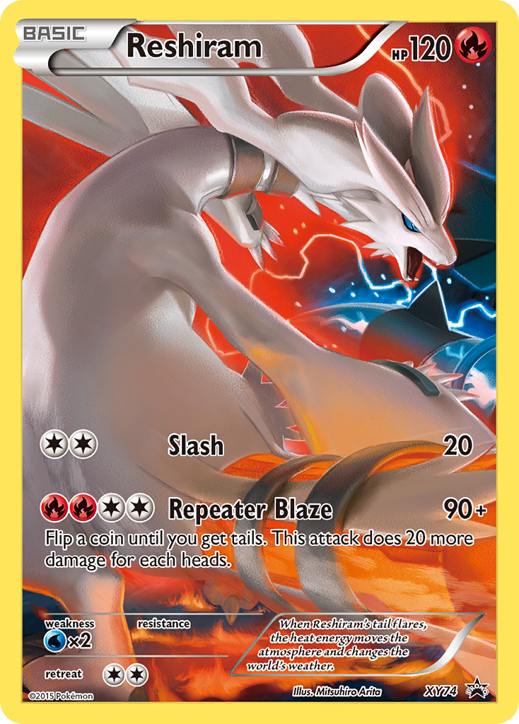 Reshiram (XY74) [XY: Black Star Promos] | Anubis Games and Hobby