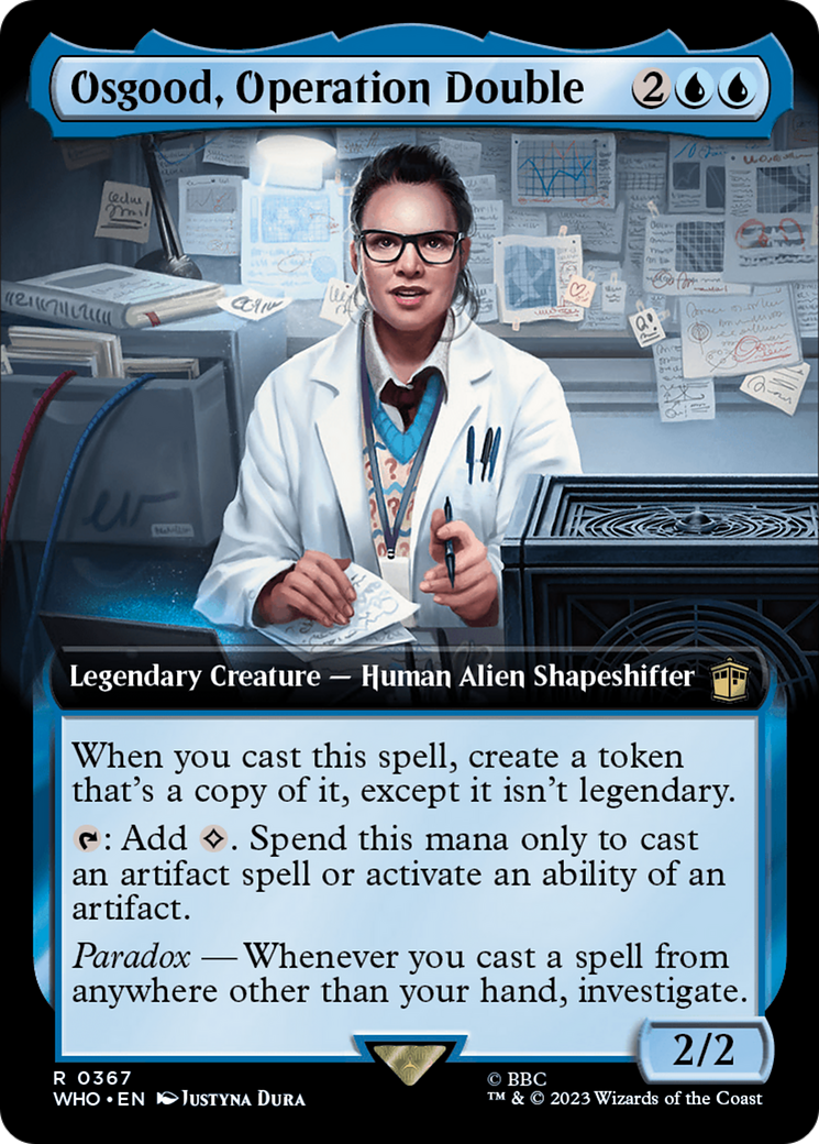 Osgood, Operation Double (Extended Art) [Doctor Who] | Anubis Games and Hobby
