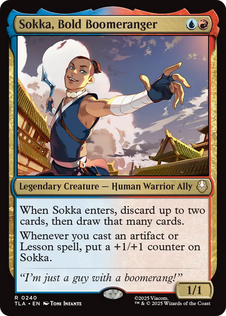 Sokka, Bold Boomeranger [Avatar: The Last Airbender] | Anubis Games and Hobby