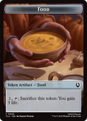 Food (0020) // Ally (0007) Double-Sided Token [Avatar: The Last Airbender Tokens] | Anubis Games and Hobby