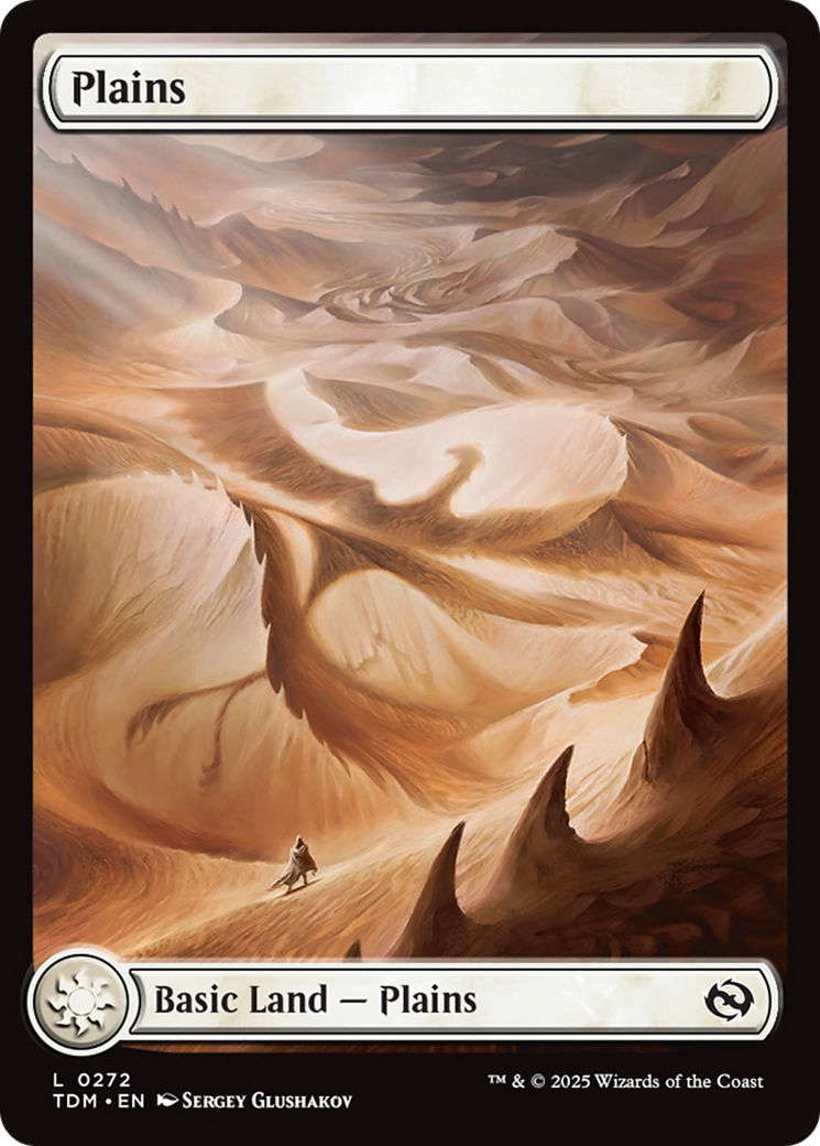 Plains (0272) [Tarkir: Dragonstorm] | Anubis Games and Hobby