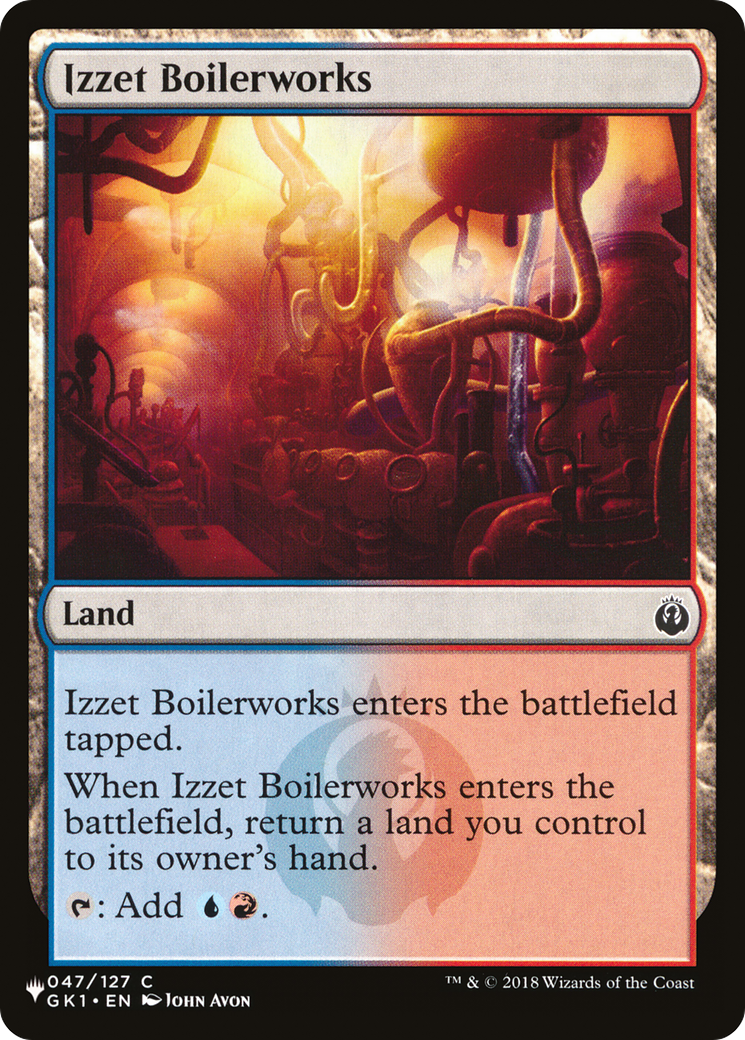 Izzet Boilerworks (GK1) [The List] | Anubis Games and Hobby