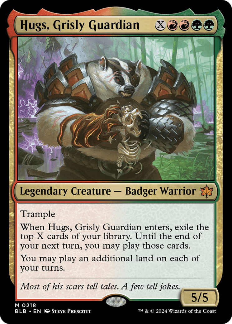 Hugs, Grisly Guardian [Bloomburrow] | Anubis Games and Hobby