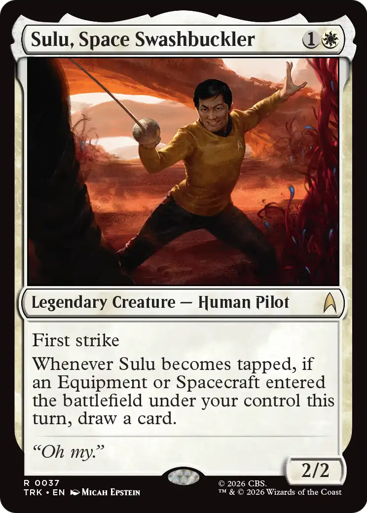 Sulu, Space Swashbuckler [Star Trek] | Anubis Games and Hobby