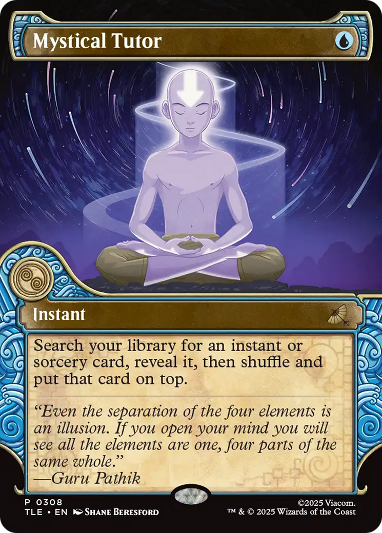 Mystical Tutor (Showcase) [Avatar: The Last Airbender: Eternal-Legal] | Anubis Games and Hobby