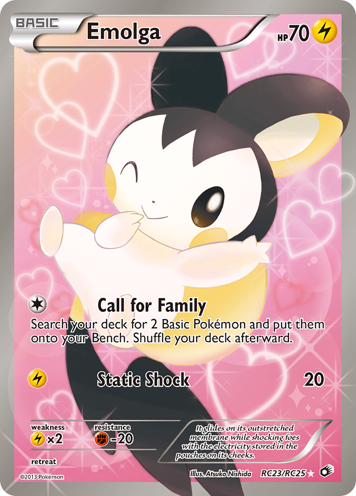 Emolga (RC23/RC25) [Black & White: Legendary Treasures] | Anubis Games and Hobby