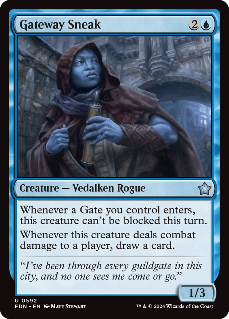 Gateway Sneak [Foundations] | Anubis Games and Hobby