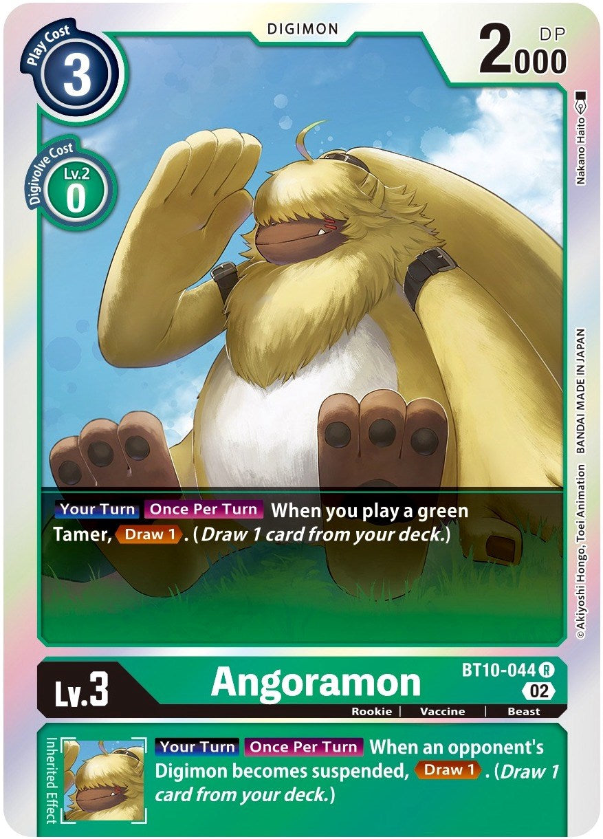 Angoramon [BT10-044] [Xros Encounter] | Anubis Games and Hobby