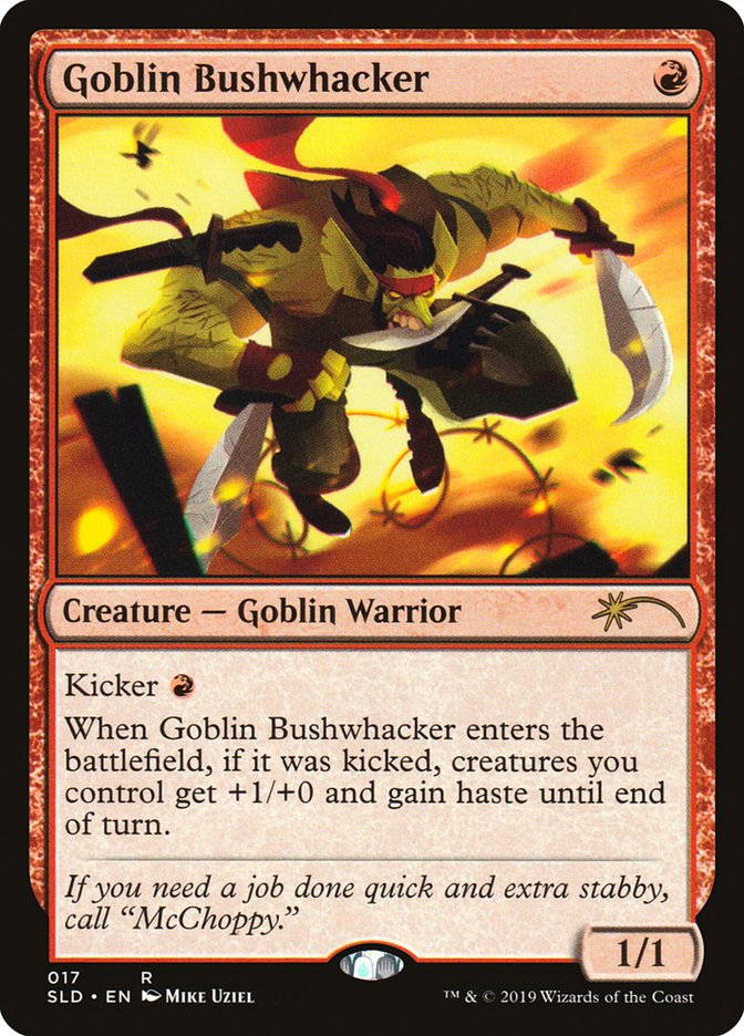 Goblin Bushwhacker [Secret Lair Drop Series] | Anubis Games and Hobby