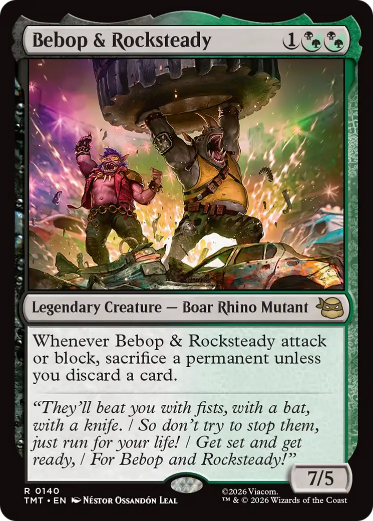 Bebop & Rocksteady [Teenage Mutant Ninja Turtles] | Anubis Games and Hobby