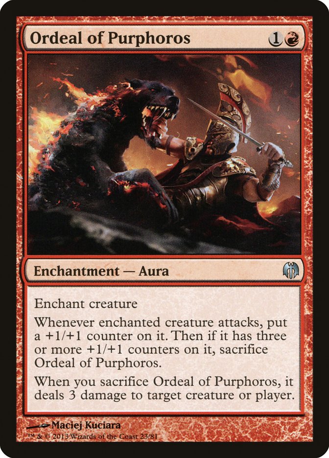 Ordeal of Purphoros [Duel Decks: Heroes vs. Monsters] | Anubis Games and Hobby