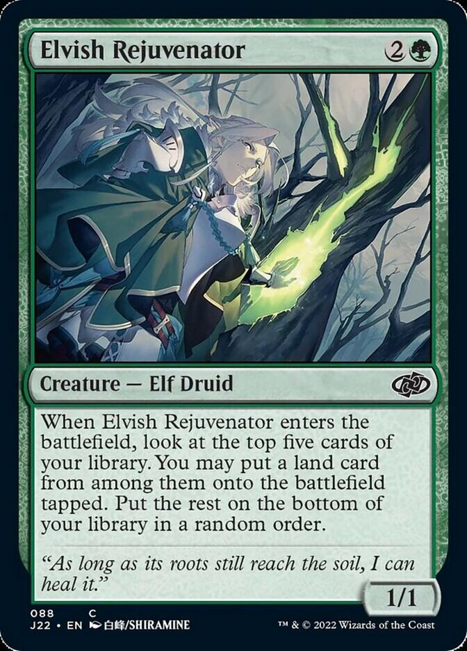 Elvish Rejuvenator [Jumpstart 2022] | Anubis Games and Hobby