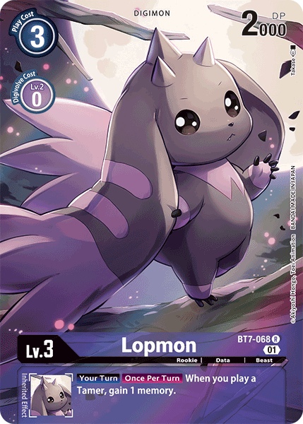 Lopmon [BT7-068] (Alternate Art) [Next Adventure] | Anubis Games and Hobby