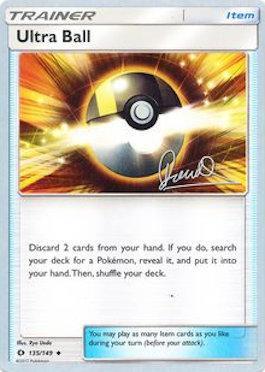 Ultra Ball (135/149) (Infinite Force - Diego Cassiraga) [World Championships 2017] | Anubis Games and Hobby