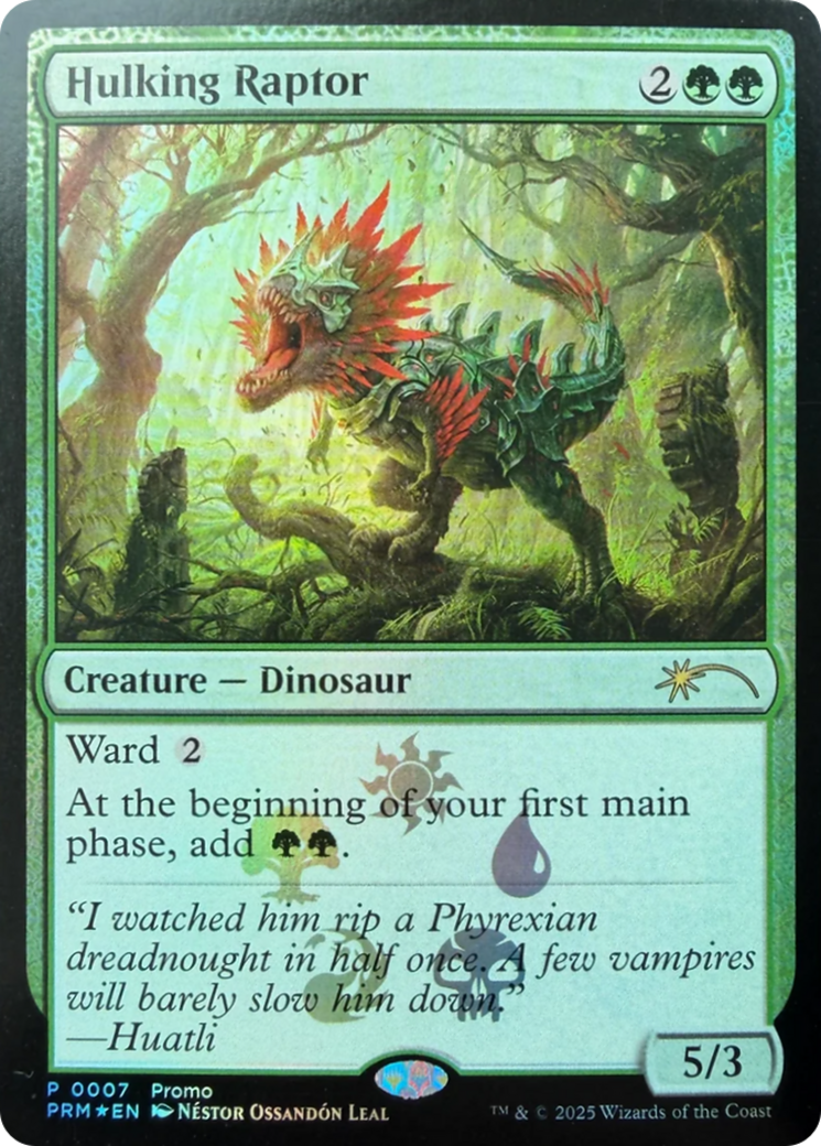 Hulking Raptor [Media Promos] | Anubis Games and Hobby