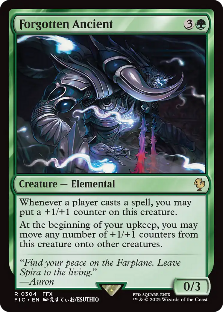 Forgotten Ancient [FINAL FANTASY Commander] | Anubis Games and Hobby