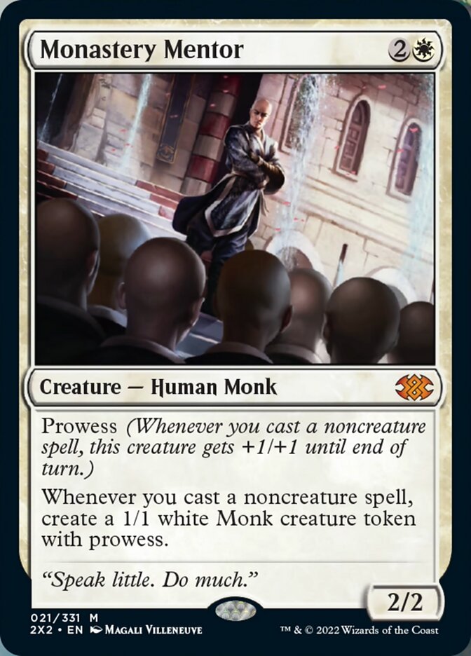 Monastery Mentor [Double Masters 2022] | Anubis Games and Hobby