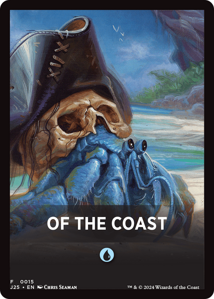 Of The Coast Theme Card [Foundations Jumpstart Front Cards] | Anubis Games and Hobby