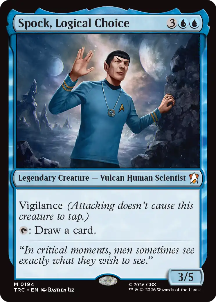Spock, Logical Choice [Star Trek Commander] | Anubis Games and Hobby