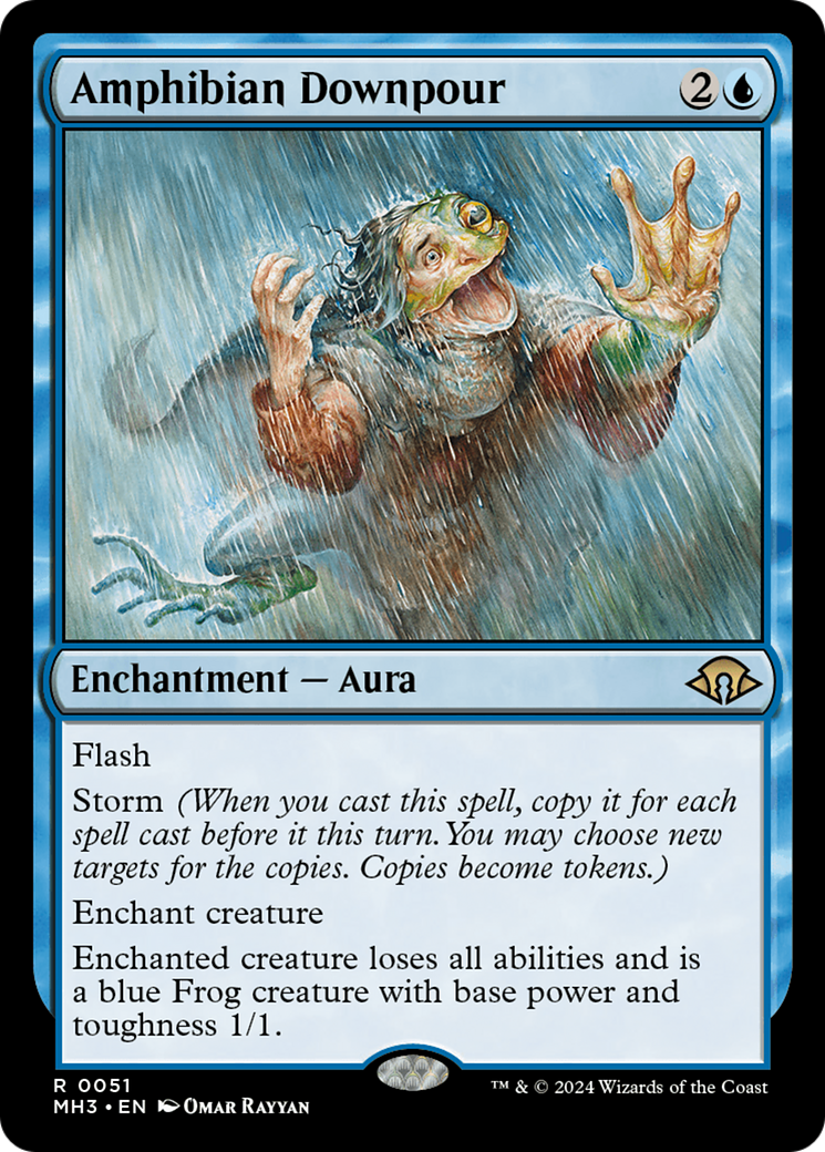 Amphibian Downpour [Modern Horizons 3] | Anubis Games and Hobby