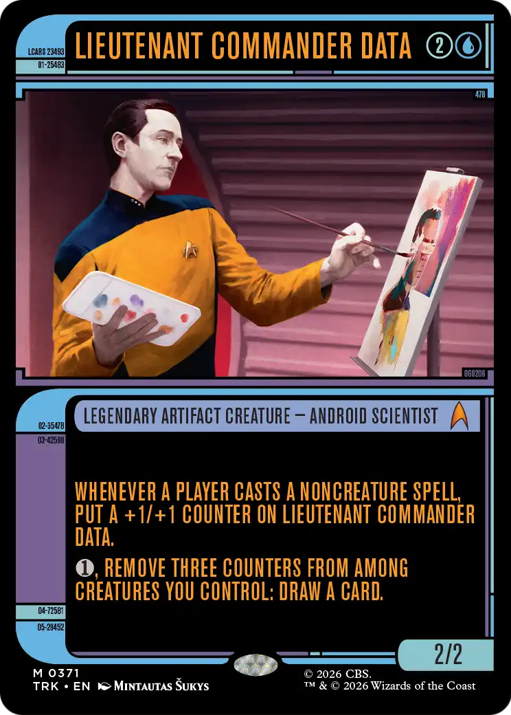 Lieutenant Commander Data (Showcase) [Star Trek] | Anubis Games and Hobby