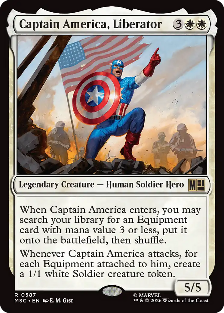 Captain America, Liberator [Marvel Super Heroes Commander] | Anubis Games and Hobby