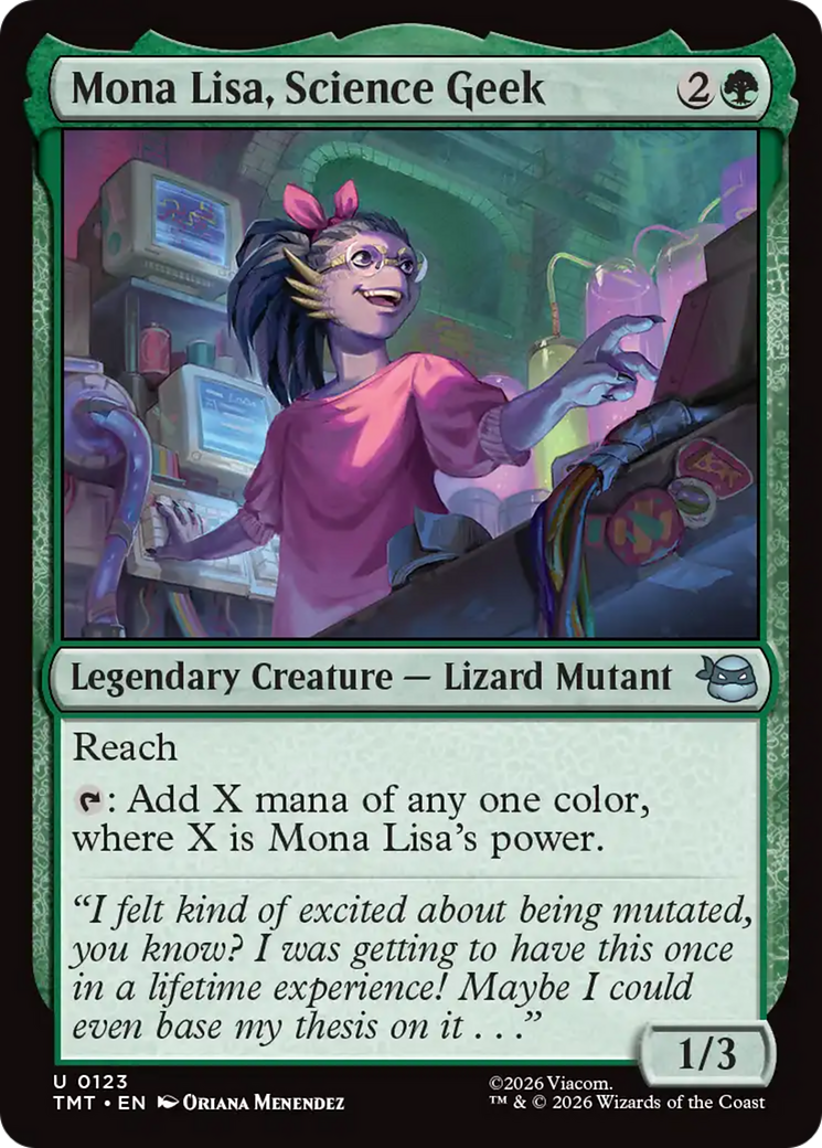 Mona Lisa, Science Geek [Teenage Mutant Ninja Turtles] | Anubis Games and Hobby