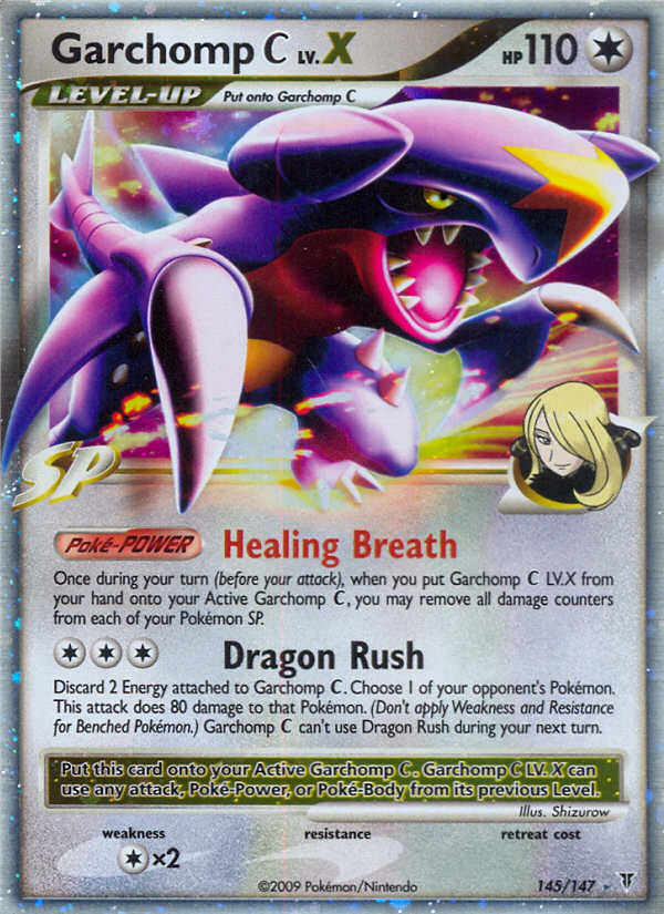Garchomp C LV.X (145/147) [Platinum: Supreme Victors] | Anubis Games and Hobby
