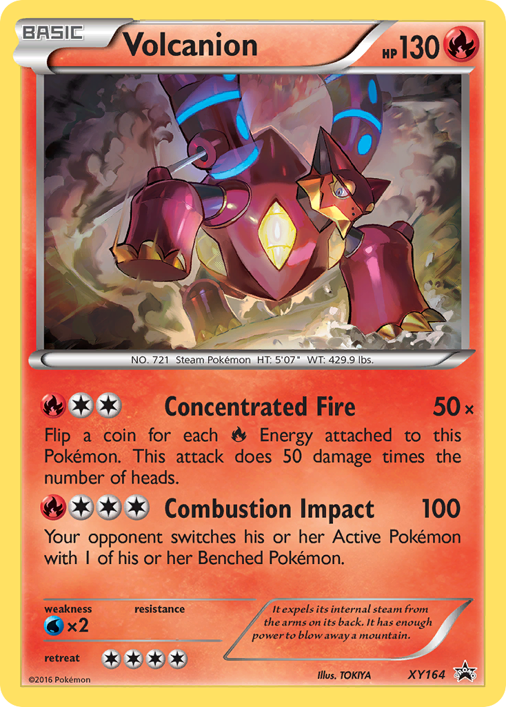 Volcanion (XY164) [XY: Black Star Promos] | Anubis Games and Hobby