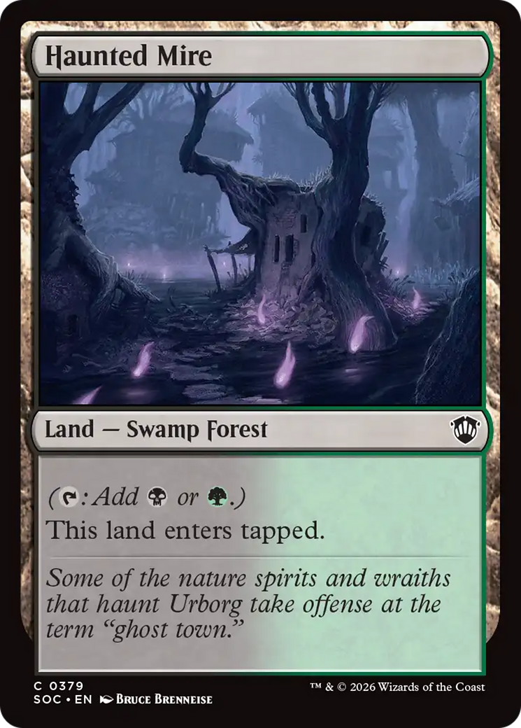 Haunted Mire [Secrets of Strixhaven Commander] | Anubis Games and Hobby