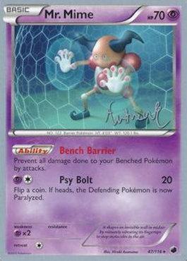 Mr. Mime (47/116) (Emerald King - Andrew Estrada) [World Championships 2014] | Anubis Games and Hobby