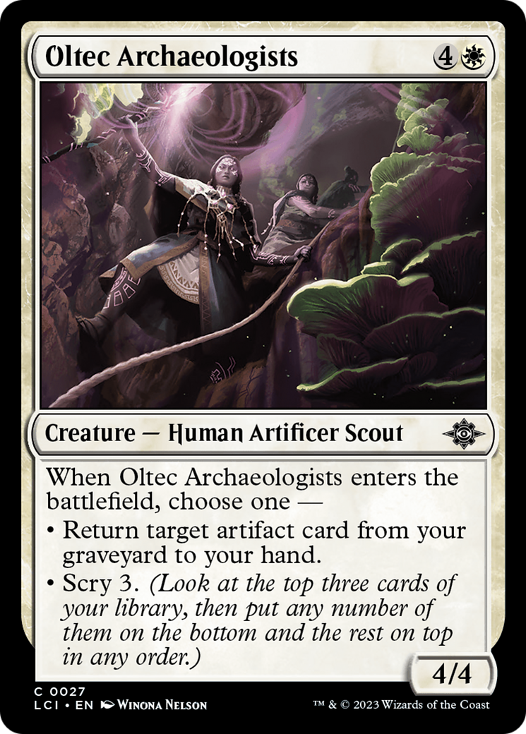 Oltec Archaeologists [The Lost Caverns of Ixalan] | Anubis Games and Hobby