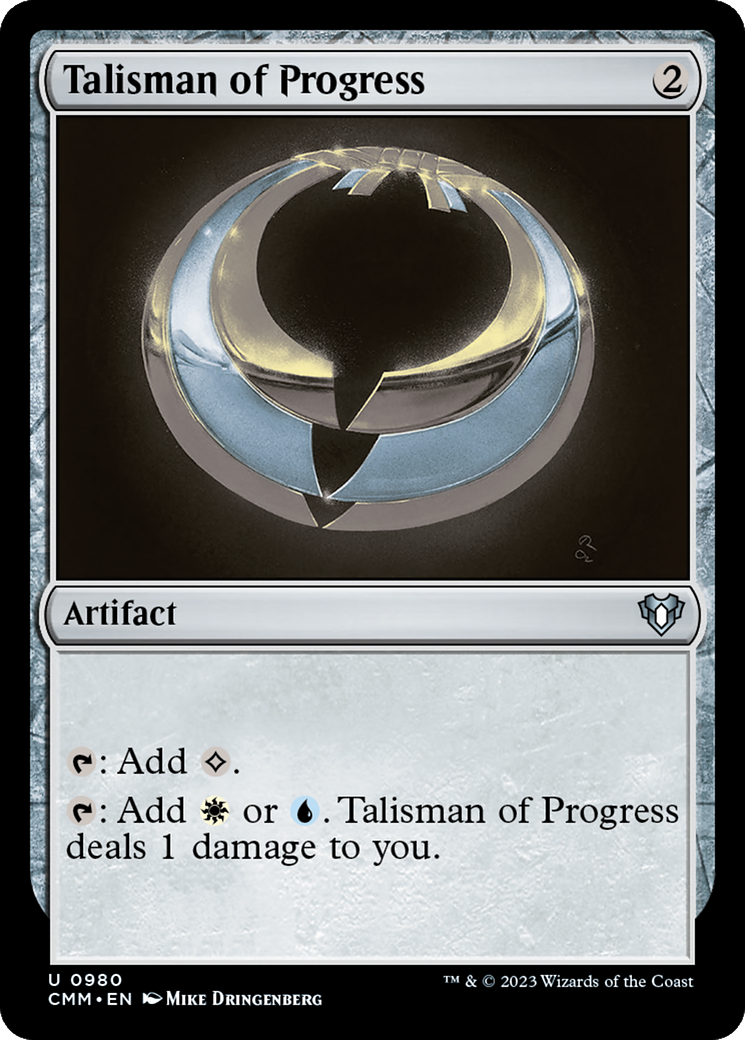 Talisman of Progress [Commander Masters] | Anubis Games and Hobby