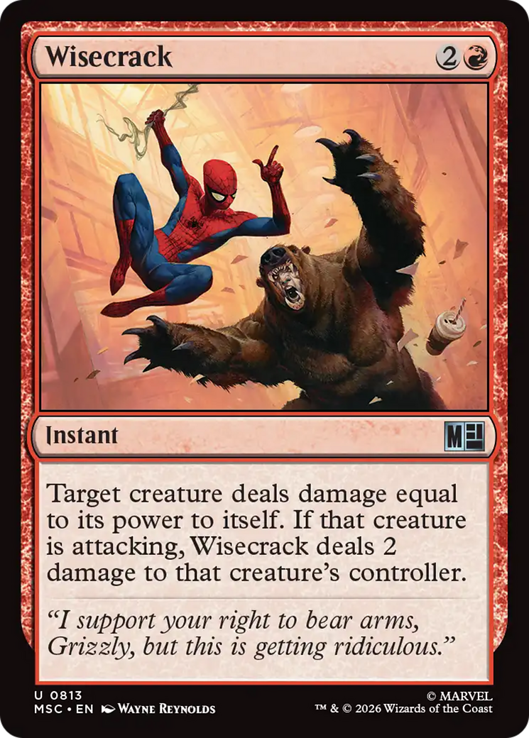 Wisecrack [Marvel Super Heroes Commander] | Anubis Games and Hobby