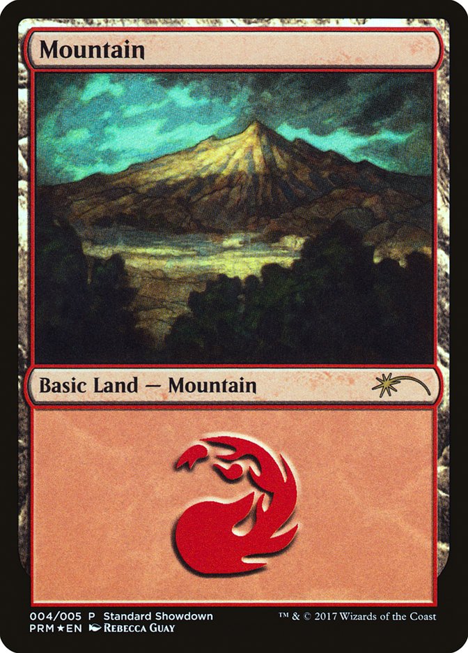 Mountain (Rebecca Guay) [Standard Showdown Promos] | Anubis Games and Hobby