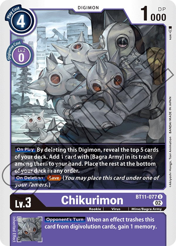 Chikurimon [BT11-077] [Dimensional Phase] | Anubis Games and Hobby