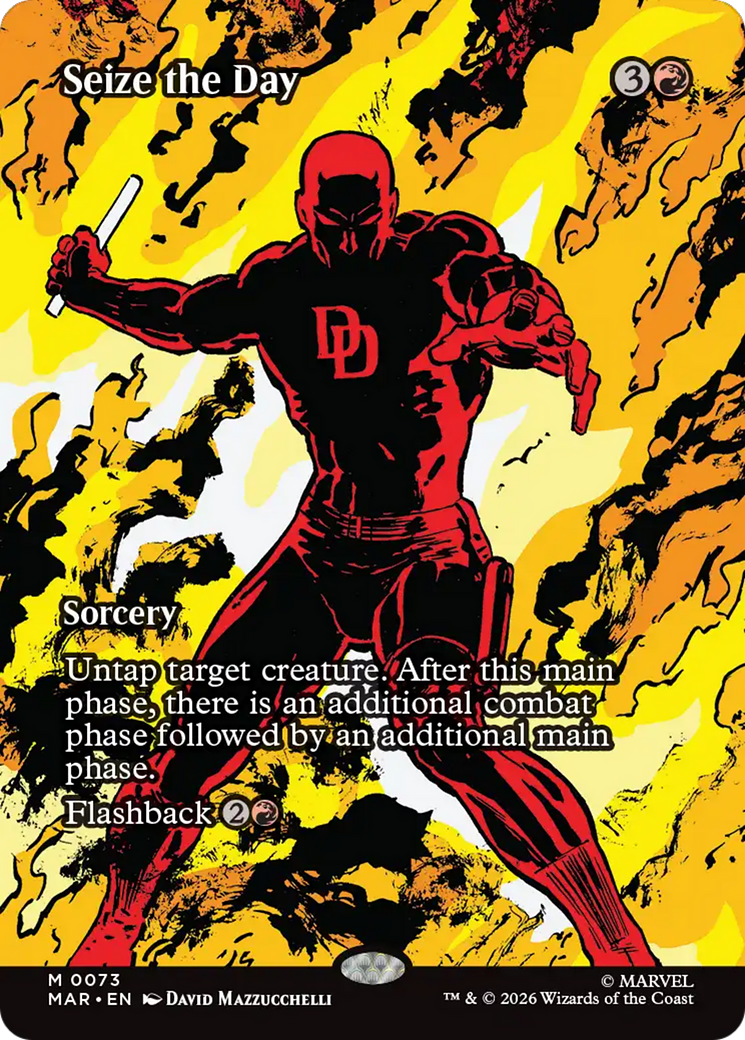 Seize the Day (Borderless) [Marvel Universe: Eternal-Legal] | Anubis Games and Hobby