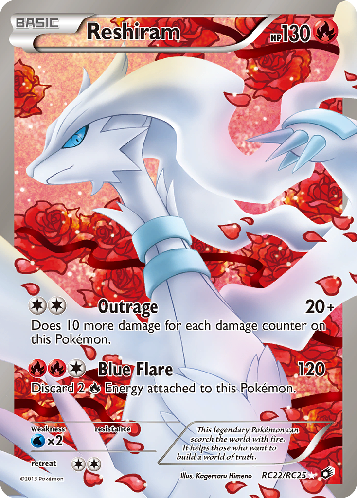 Reshiram (RC22/RC25) [Black & White: Legendary Treasures] | Anubis Games and Hobby