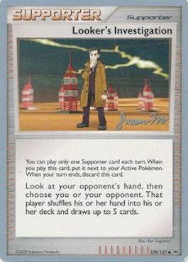 Looker's Investigation (109/127) (Queengar - Jason Martinez) [World Championships 2009] | Anubis Games and Hobby