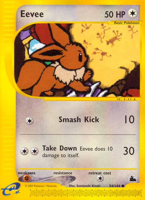 Eevee (54/144) [Skyridge] | Anubis Games and Hobby