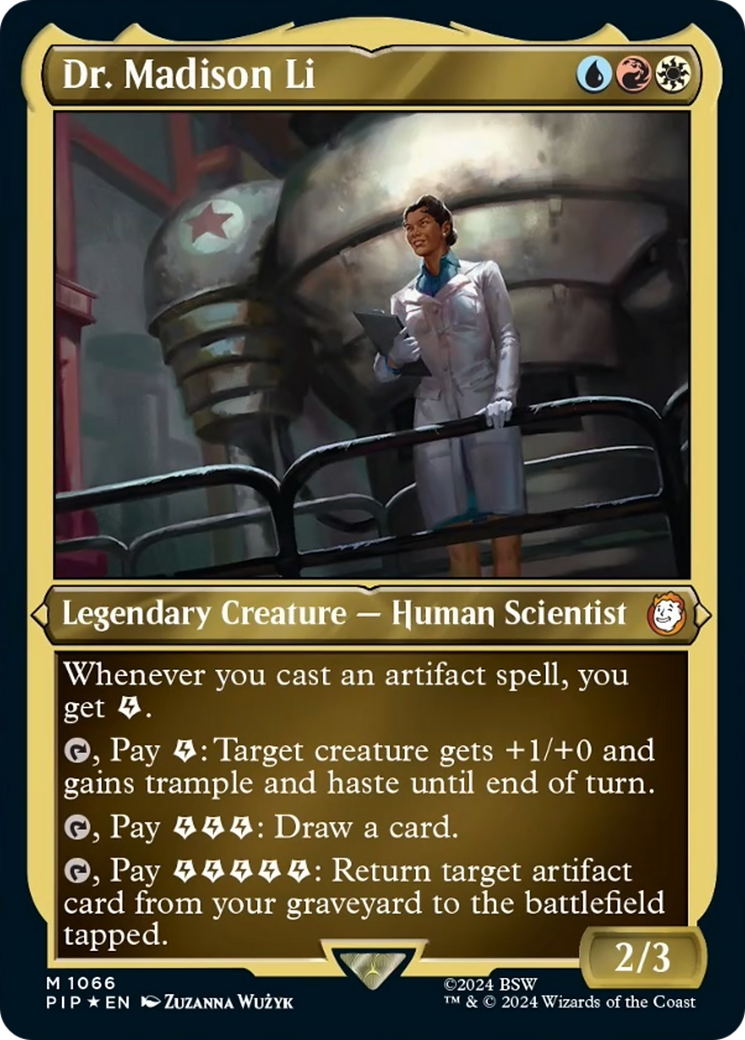 Dr. Madison Li (Display Commander) [Fallout] | Anubis Games and Hobby