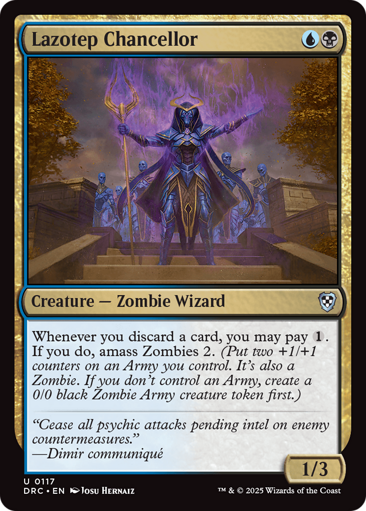 Lazotep Chancellor [Aetherdrift Commander] | Anubis Games and Hobby