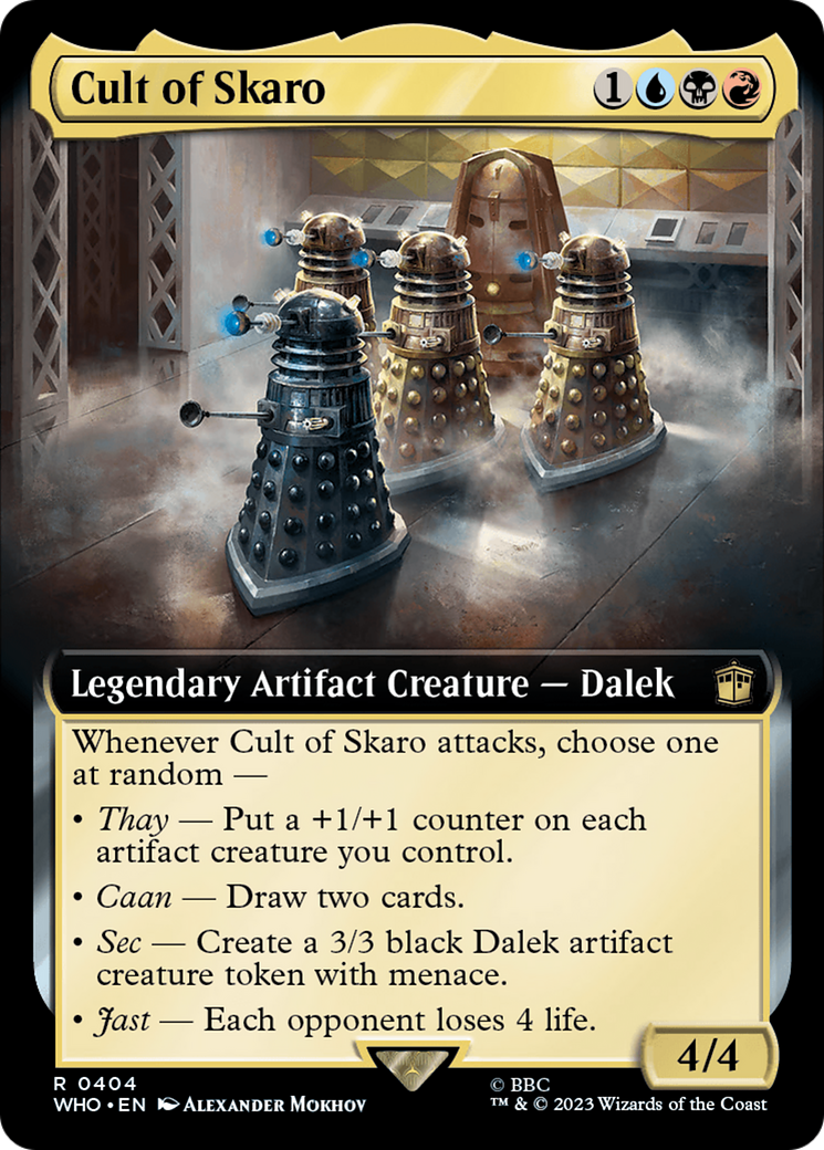 Cult of Skaro (Extended Art) [Doctor Who] | Anubis Games and Hobby
