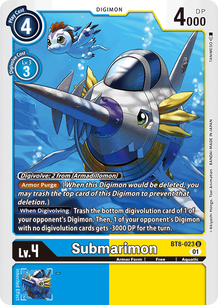 Submarimon [BT8-023] [New Awakening] | Anubis Games and Hobby