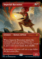 Imperial Recruiter (Borderless Alternate Art) [Modern Horizons 2] | Anubis Games and Hobby