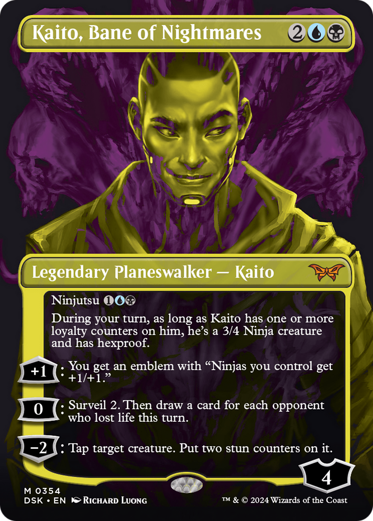 Kaito, Bane of Nightmares (Showcase) [Duskmourn: House of Horror] | Anubis Games and Hobby